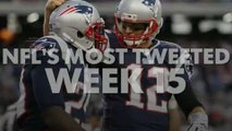 NFL's most tweeted-about players in Week 15