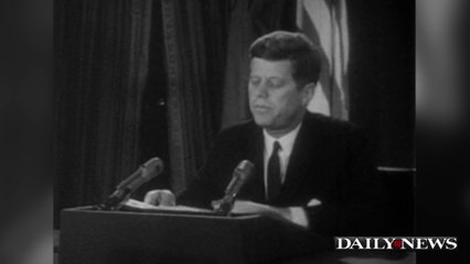 President Kennedy's address on Cuba in 1962