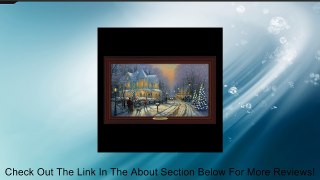 Thomas Kinkade Authentic Canvas Print: A Holiday Gathering by The Bradford Exchange Review