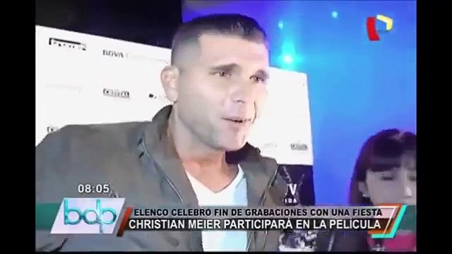 Christian Meier _ Alfombra azul fin de rodaje 'Asu Mare 2'