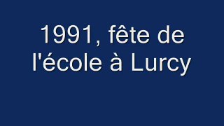 Fête de l'école de Lurcy 1991