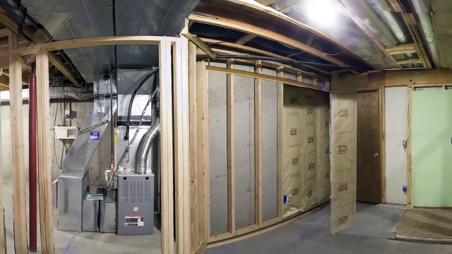 Rénovation d'un sous-sol en 60 secondes