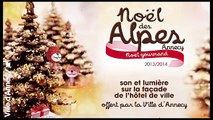 Noël des Alpes Annecy 2013 _ projection son et lumière sur l