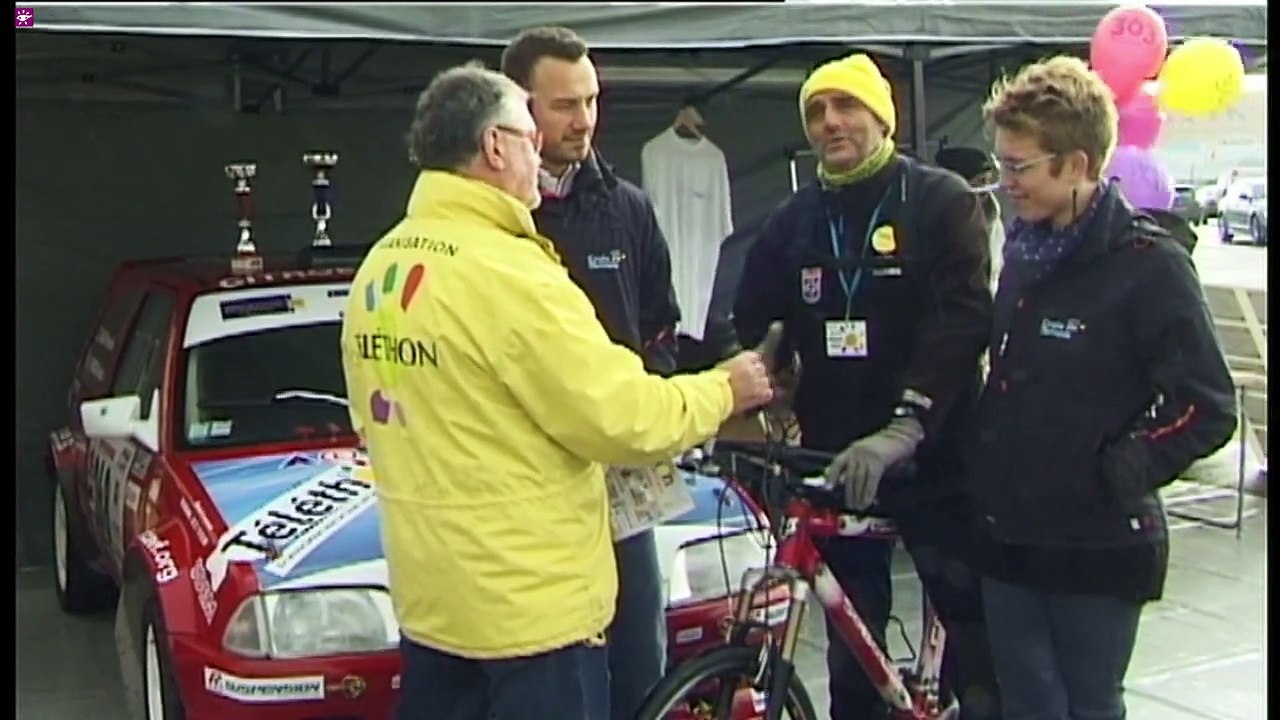 Téléthon 2014 : Défi des 1000 bornes à Croix-en-Ternois (62)