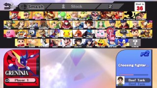 Super Smash Bros. For Wii U Ranked Online Wi-Fi Battle / Match / Fight