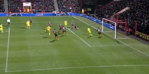 Lazar Marković  Goal - Bournemouth vs   Liverpool 0-2 ( Capital One Cup ) 2014