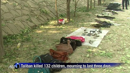 Silent classes, bloody notebooks after Pakistan school massacre