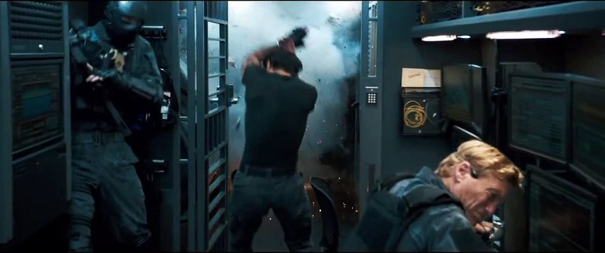 Fast & Furious 7 Movie Paul Walker Vin Diesel Dwayne Johnson (HD)