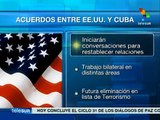 Embajadas, exportacioens y remesas, entre puntos a trabajar EE.UU.-Cub