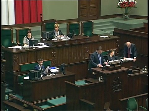 Poseł Piotr Król - Wystąpienie z dnia 16 grudnia 2014 roku.