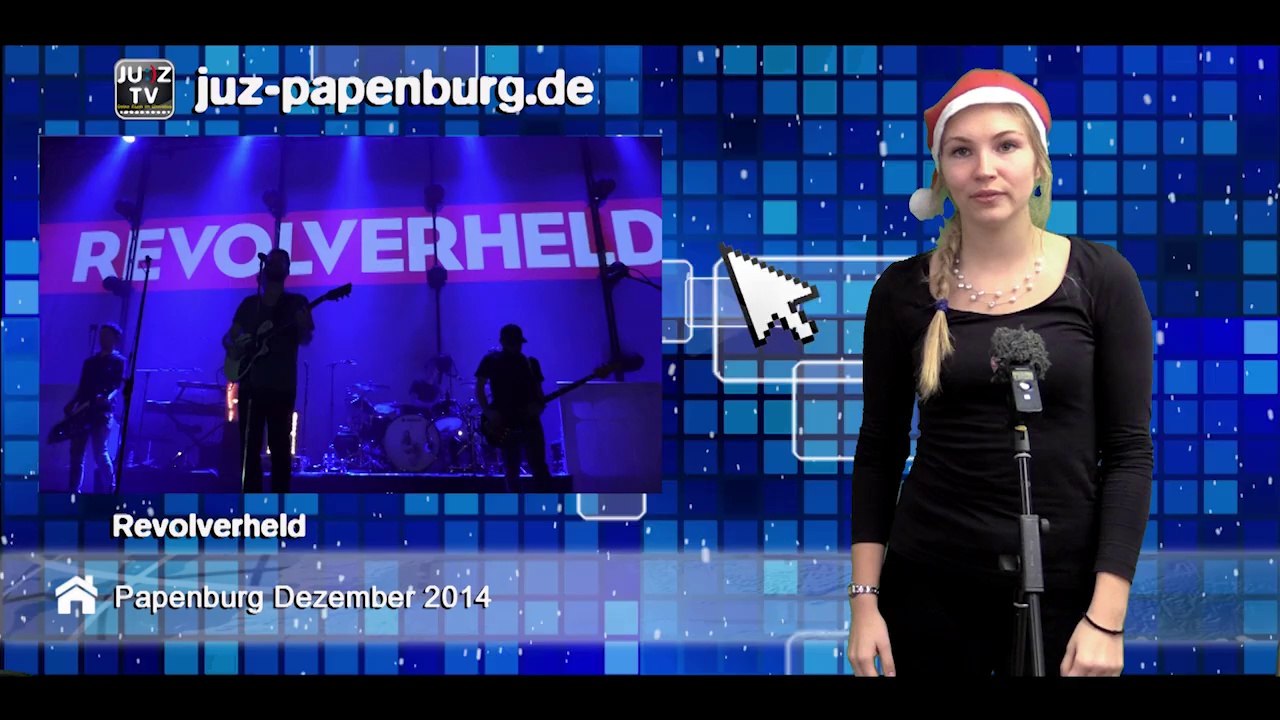 JUZ-TV Dezember 2014 mit Revolverheld und Bosse