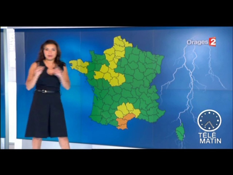 2014 09 29 - ANAIS BAYDEMIR - FRANCE 2 - LA METEO DE TELEMATIN