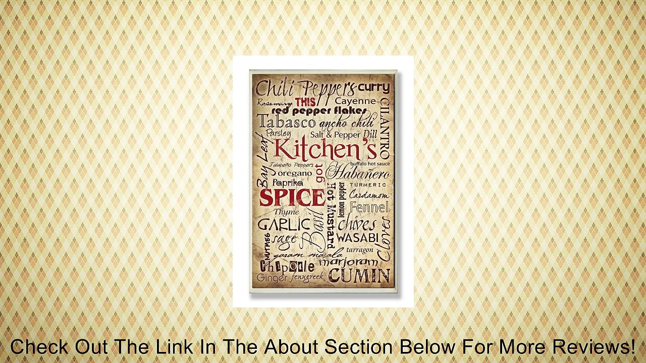 Stupell Home Words in the Kitchen Off White Wall Plaque Review