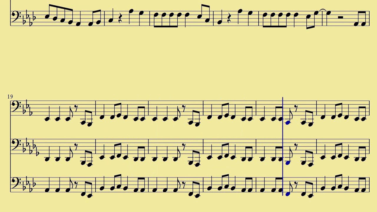 [ Bb, C, F Tuba ]  Best Song Ever - One Direction - www.downloadsheetmusic.com.br
