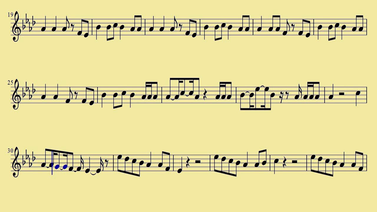 [ French horn  ]  Best Song Ever - One Direction - www.downloadsheetmusic.com.br