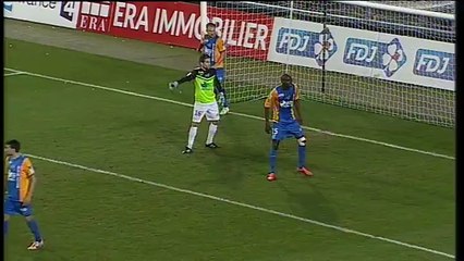 Stade Rennais F.C. / Créteil : le but de Sylvain Armand