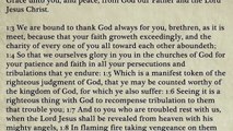 53 - 2 Thessalonians - King James Bible, New Testament (Audio Book)