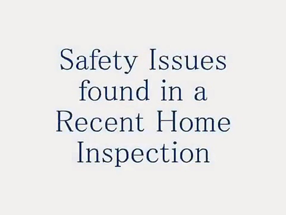 A Home Inspector Atlanta Explains Safety Issues