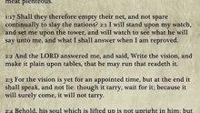 35 - Habakkuk - King James Bible, Old Testament (Audio Book)