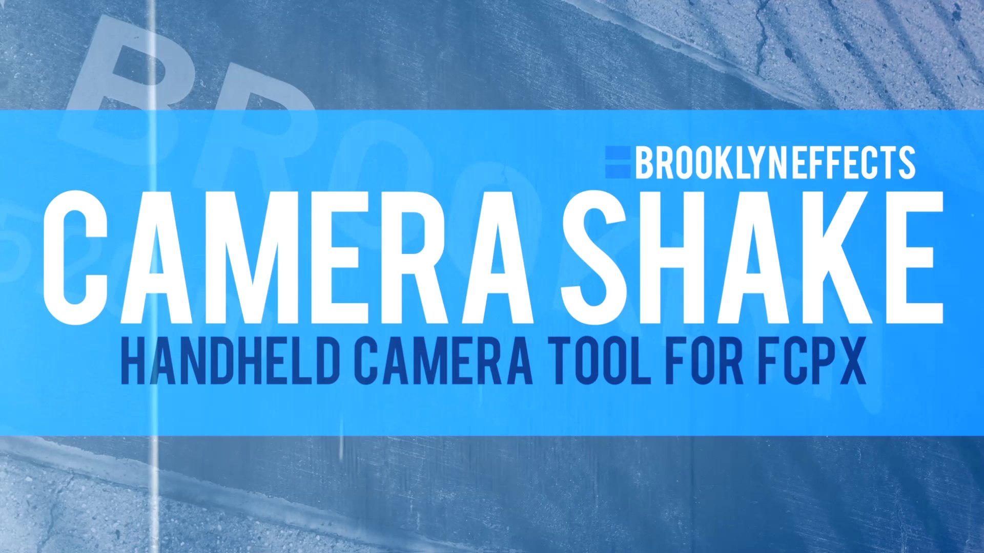 Camera Shake For Final Cut Pro X From Brooklyn Effects Video Dailymotion