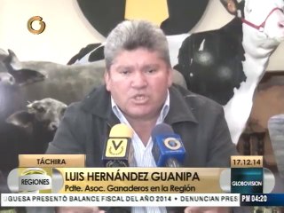 Asogata: Cierre de frontera limita traslado de insumos de producción