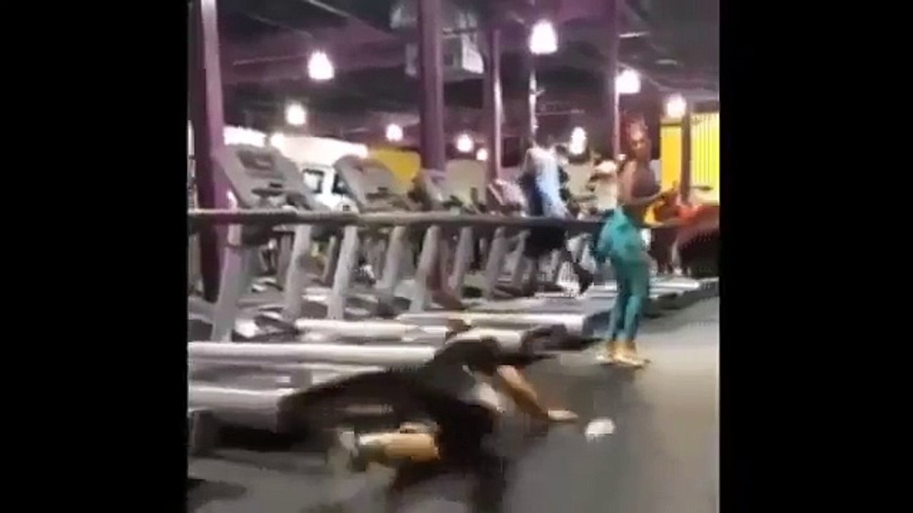 WATCH Man Falling Off Treadmill While Checking Out A Woman, Makes A
