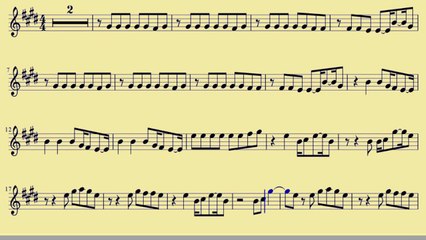 [ Alto Sax ] Call Me Maybe - Carly Rae Jepsen