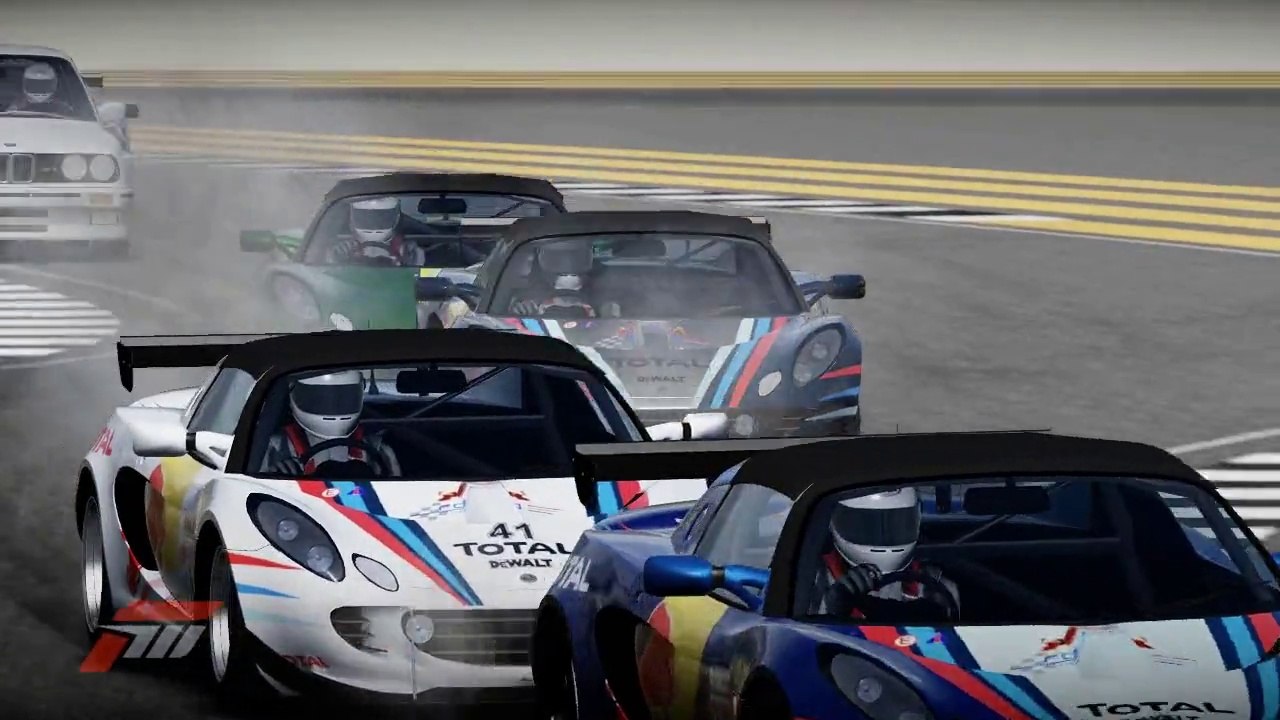 Lotus Elise Racing Action with music - part 140 HD