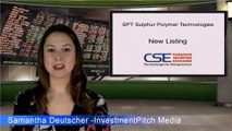 SPT Sulphur Polymer (CSE: SEE) New Listing