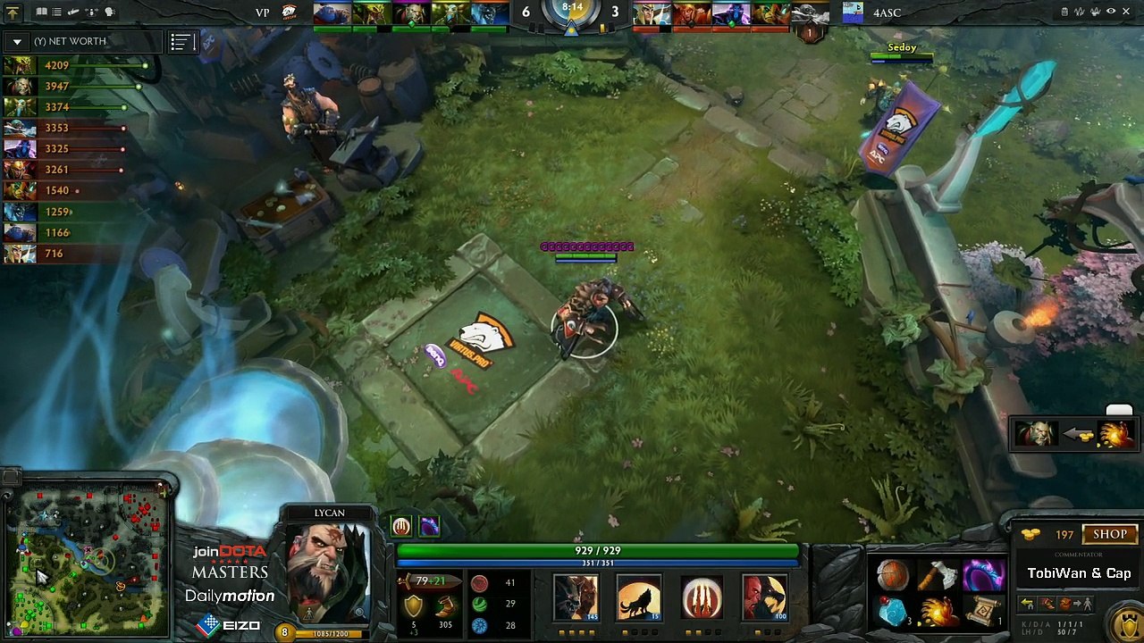 VirtusPro vs 4ASC Game 2 - joinDOTA Masters @TobiWanDOTA @DotaCapitalist