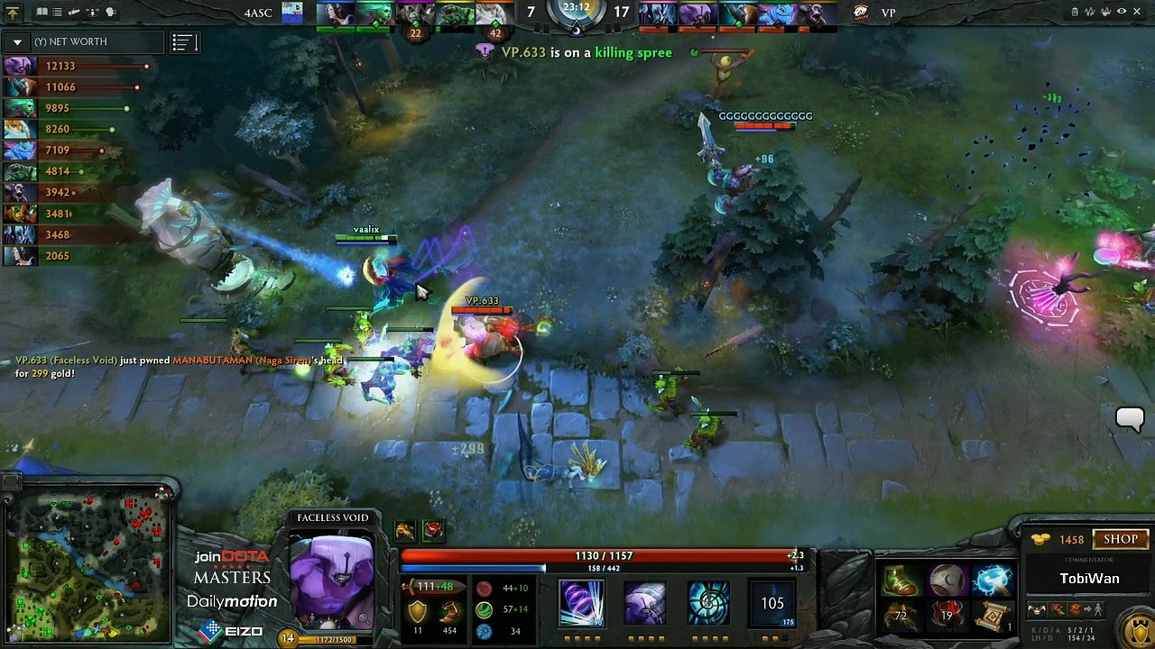 [OMG] VirtusPro vs 4ASC Game 1 - joinDOTA Masters @TobiWanDOTA