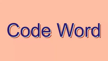How to Pronounce Code Word