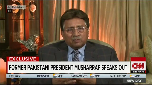 General Musharraf exposing double standard of USA in an interview with CNN after Peshawar School Attack