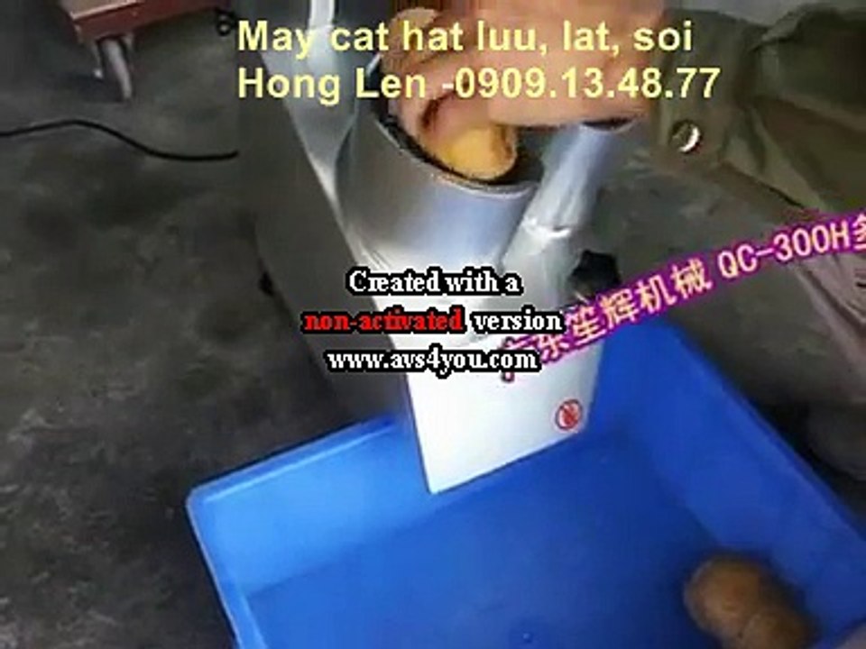 May hat luu bang tay, máy cắt hạt lựu VC65MS, máy thái hạt lựu củ quả, máy thái hạt lựu