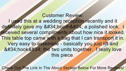 Odyssey Scrim Werks 58 X 16 Inches Table Top DJ Fa�ade Review