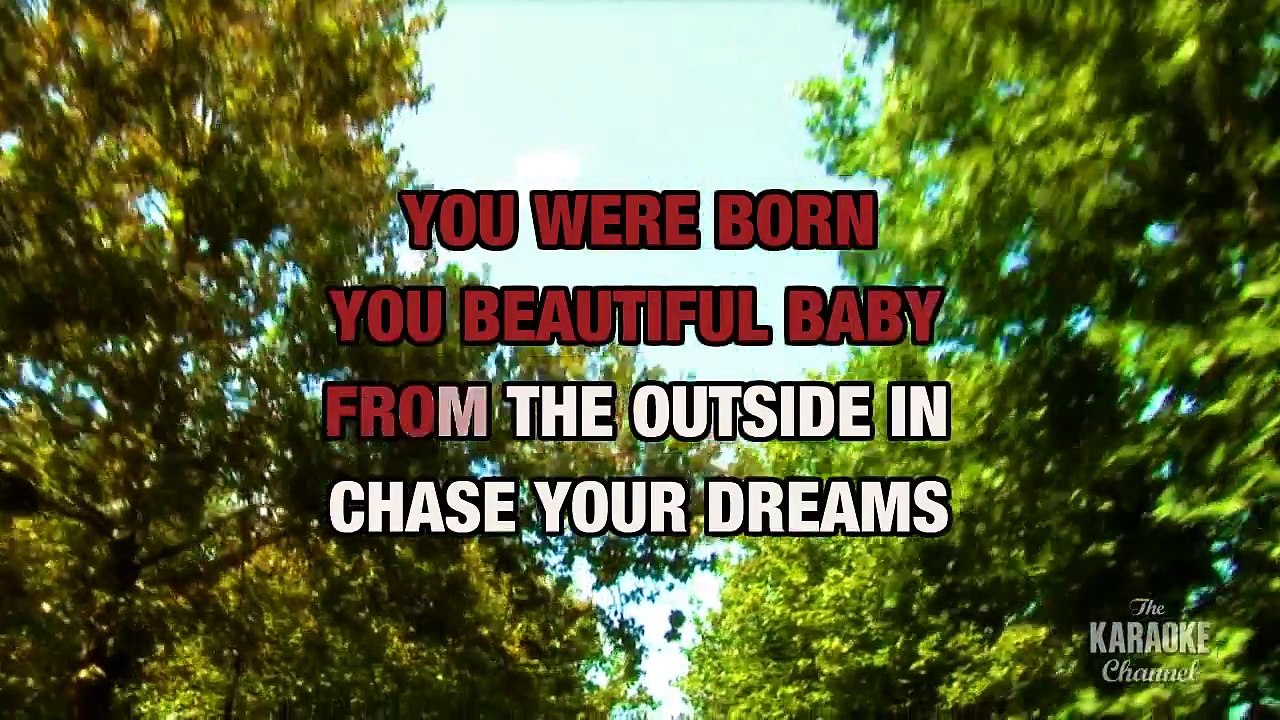 My Little Girl in the Style of 'Tim McGraw' with lyrics (no lead vocal).