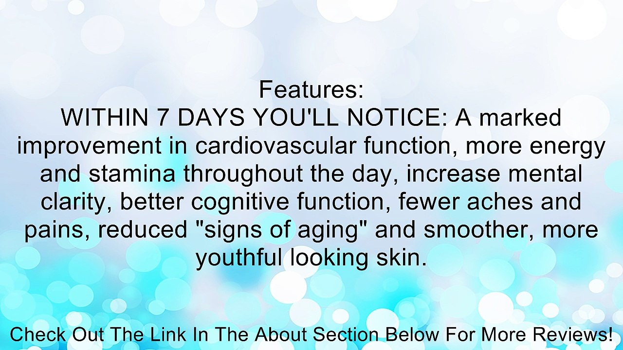 MAX-Q10 with BioPerine Black Pepper For 30% Greater Absorption: Provides 200 mg of Trans-Form CoQ10 From Clinically Proven Kaneka Q10. Boosts Overall Energy Levels and Supports Optimal Cardiovascular and Cognitive Health. Made in the USA | 365-Day Guarant
