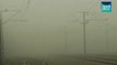 Dense fog blankets different areas in Punjab