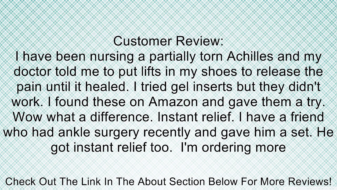 Warwick Enterprises Adjust A Heel Lift, Large (Pack of 2) Review