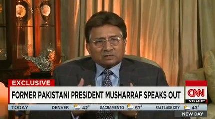 Musharraf Latest interview on CNN. Asks USA to accept their blunder that created taliban.