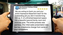 Kaks Basement Finishing & Design Hanover         Impressive         5 Star Review by Crimmons F.