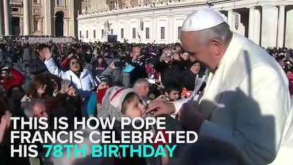 Pope Celebrates Birthday With Dancing, Shots