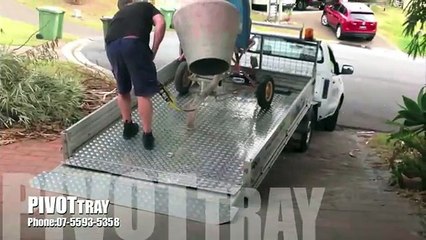 Tilt Trailer -How to Load the Heavy and the Awkward on your UTE