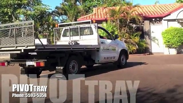 Ute Tray - Load Your Golf Buggy Safely by yourself with PIVOTtray