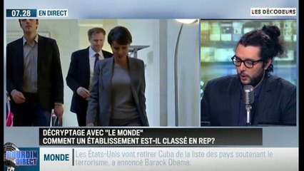Les Décodeurs du Monde : Comment un établissement est-il classé en REP ? - 18/12