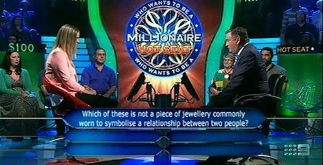 Une candidate perd dès la première question à 'Qui veut gagner des millions'! Et ça c'est la honte...