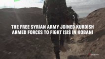 View From Inside ISIS Controlled Kobani - On the front line in the fight against ISIS!