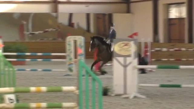 Un cheval éjecte sa cavalière et fini sa course d'obstacle en solo!