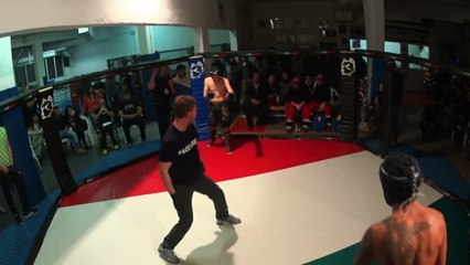 -59 kg senior - Laurenzi Mauro (FIGHTCLUB 06) vince via submission su Vacca Mirko (BAD BOYS)