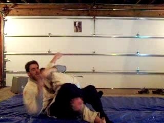 Reverse Triangle choke jujitsu judo newa